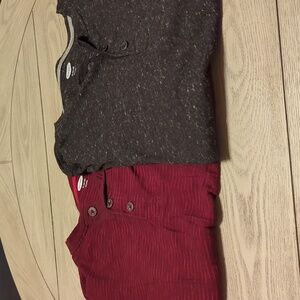 Old Navy long sleeve T shirts (2)